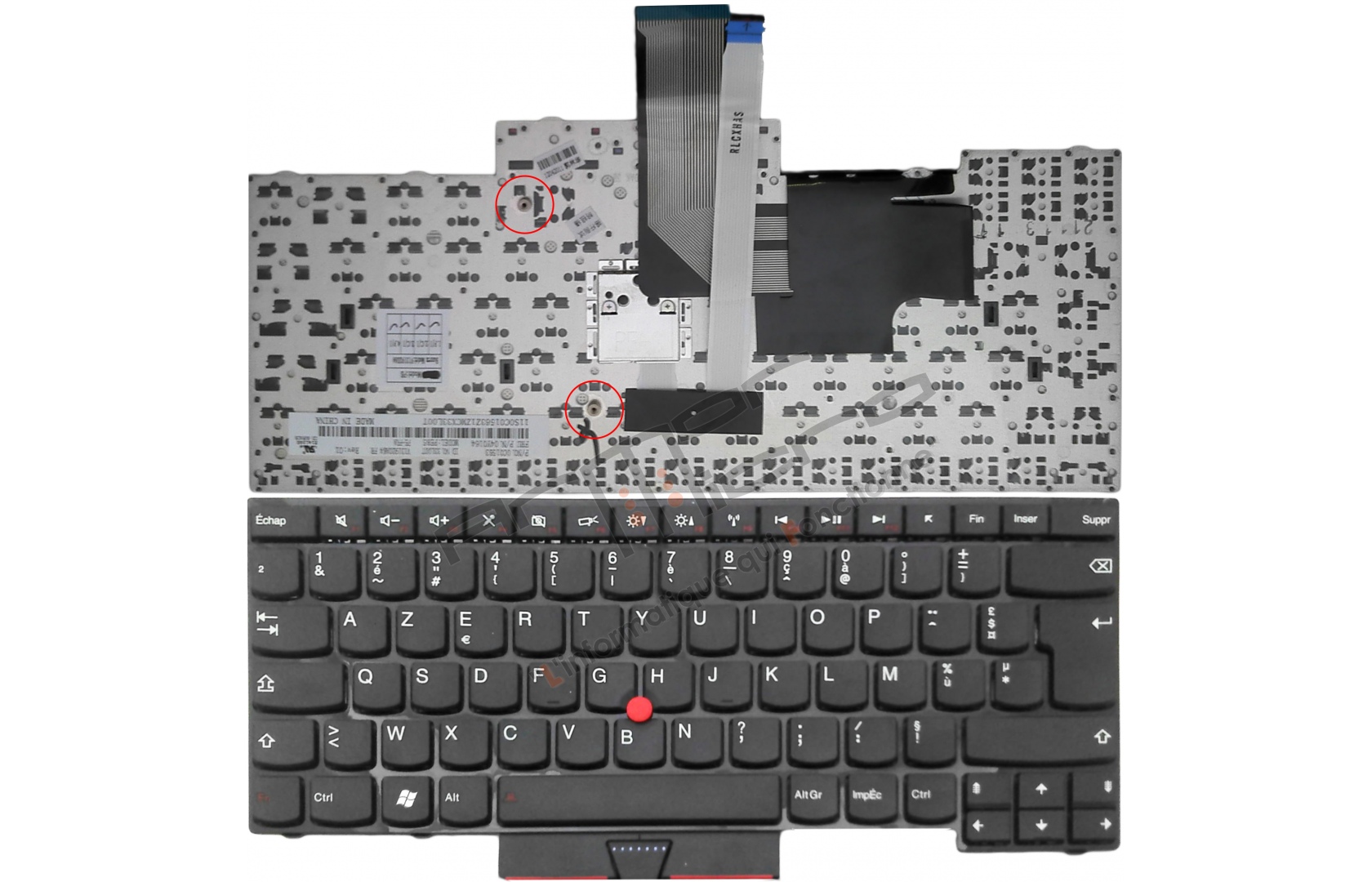 Clavier Lenovo Thinkpad Edge S Fran Ais Azerty