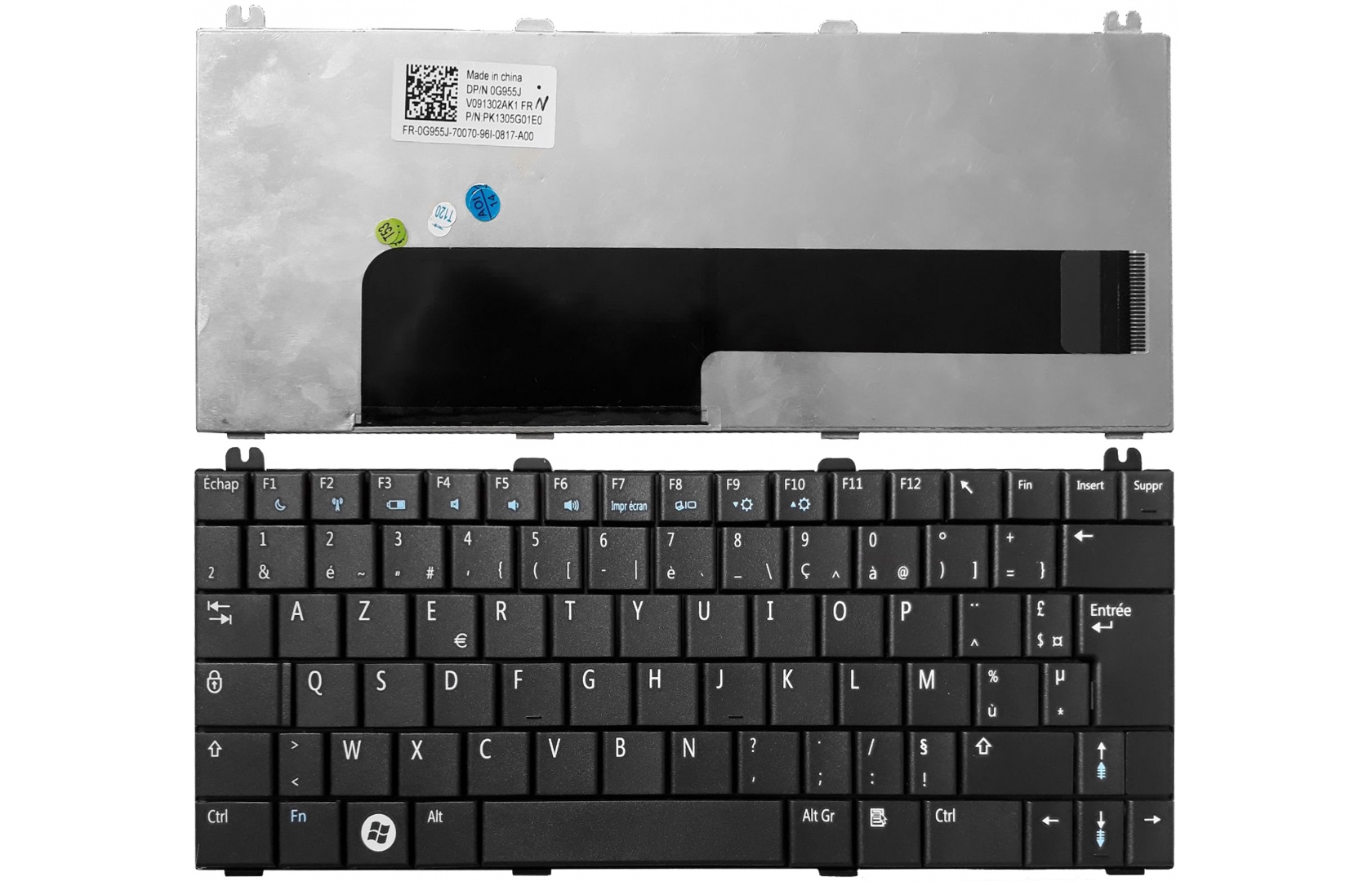 Clavier Dell Inspiron Mini Original Fran Ais Azerty