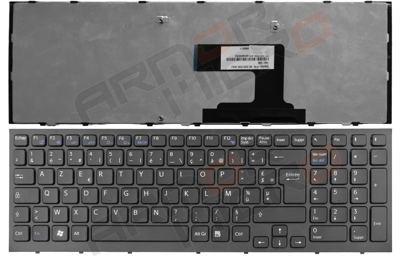 Clavier Fran Ais Sony Vaio Vpcel S E B Noir Fran Ais Azerty