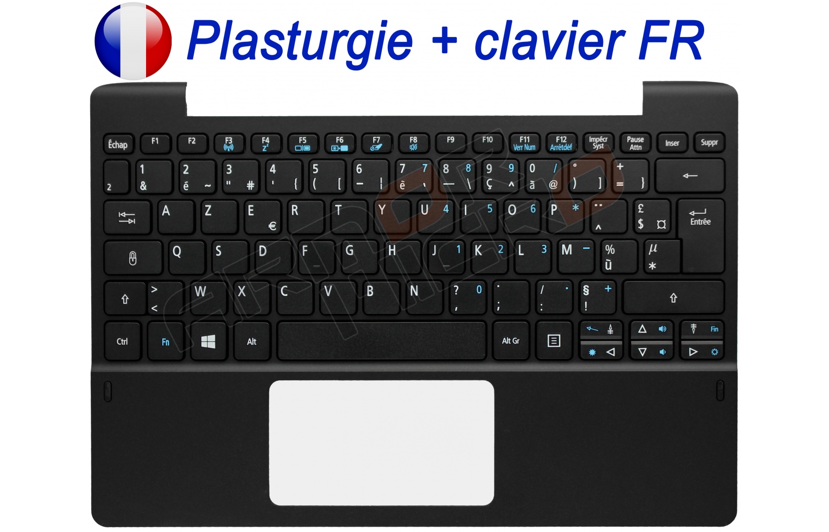 Clavier Plasturgie FR ACER Tablet Aspire SW3 013 SW3 013P SW3 016