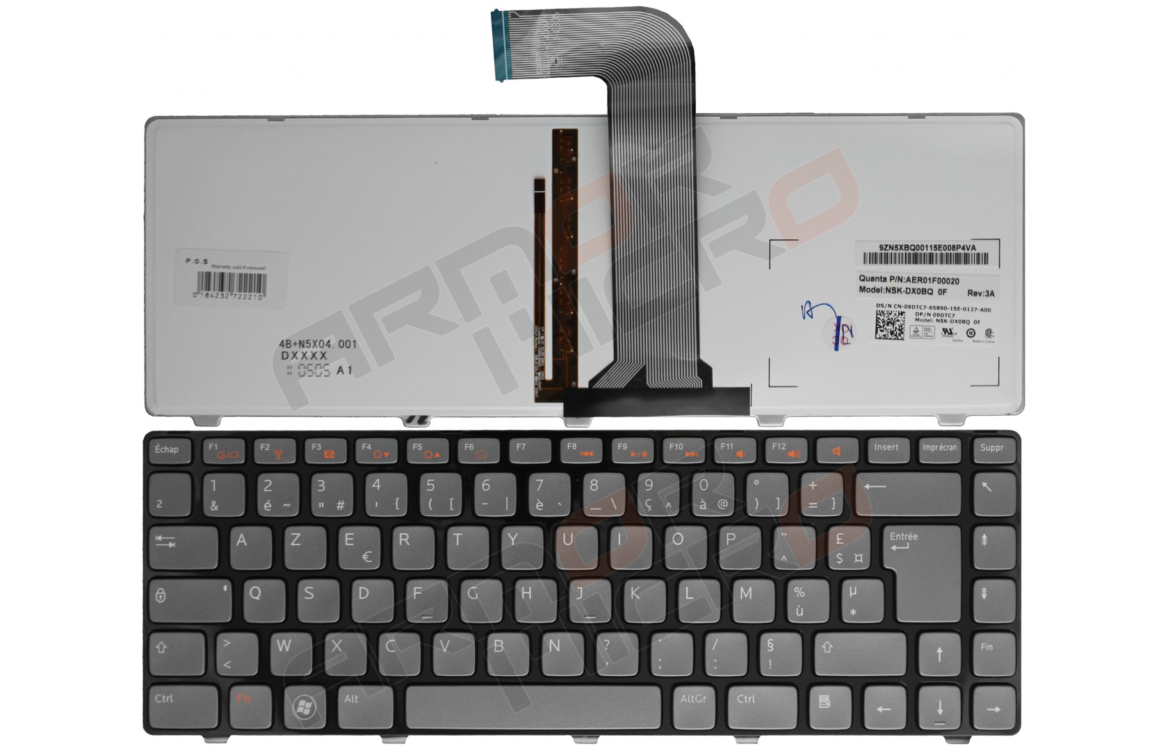 Clavier Dell Vostro 3460 3550 3555 3560 V131 Rétro Éclairé Français Azerty 5228