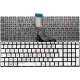 /!\Clavier Blanc HP Pavilion 17-g183nf 17-g184nf 17-g185nf Français Azerty