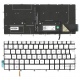Clavier Blanc pour DELL XPS 13 9370 / 9380 - Rétro-Éclairé - Original Français Azerty