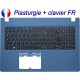 /!\Clavier FR + Plasturgie Bleue pour ACER Aspire A315-31 A315-31G A315-51 A315-51G Français Azerty