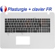 Plasturgie + Clavier Noir FR pour ASUS - 90NB04I2-R31FR0 - Français Azerty