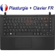 /!\Clavier FR + Plasturgie pour Acer TravelMate P245-M P245-MG P245-MP P245-MPG Français Azerty