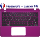 /!\Clavier FR + Plasturgie Rose pour Acer Aspire E3-111 V3-111P E3-112 V3-112P Original Français Azerty