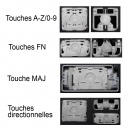 Touche pour Clavier LENOVO - SN20R55321 KT01-18A4AK01FRRA000 PK1318551A19 PK131YN6A18