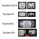 Touche pour Clavier LENOVO - 00JT635 6M.4EOKB.047 SN20E75235 SG-64600-2FA SN8340BL