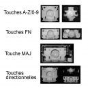 Touche pour Clavier LENOVO - SN20U89156 LCM17G56F0J686E AELVAF03010 102-017G5LHD01