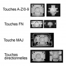 Touche pour Clavier LENOVO - SN20M52939 LCM15J76F0J6864 PM5LB-FR PK131131A18