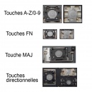 Touche pour Clavier HP - 698402-051 PK130U92B16