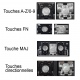 Touche pour Clavier LENOVO - 5N20H47028 PK131EQ1A18 NSK-BS0SN 9Z.NCMSN.00F NANO-French