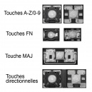 Touche pour Clavier LENOVO B50-10 / IdeaPad 100-15iby