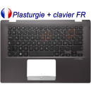 /!\Plasturgie + Clavier FR pour ASUS VivoBook Flip 14 - TP412 TP412F TP412FA TP421U TP412UA Original Français Azerty