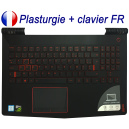 Plasturgie + Clavier FR pour LENOVO Legion Y520-15 - Français Azerty