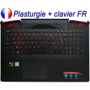 Plasturgie + Clavier FR pour LENOVO Legion Y520-15 - Français Azerty