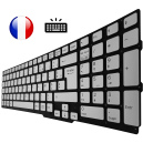 Clavier Argenté pour SONY - 149067811FR 55012FVE2G2-35-G 9Z.N6CBF.70F - Original Français Azerty