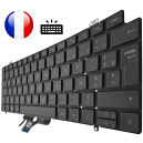 Clavier FR pour DELL Latitude 7410 2-in-1 - Original Fran&ccedil;ais Azerty