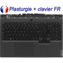 Plasturgie + Clavier FR pour Lenovo Legion 5 - 5CB0Z26895 - Original Français Azerty