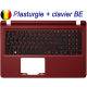 Clavier BE + Plasturgie Rouge pour ACER - 6B.GD1N2.012 - Azerty