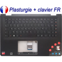 Plasturgie + Clavier FR pour Lenovo Yoga 500-14ACL / 500-14IBD /  - Français Azerty
