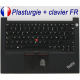 Plasturgie + Clavier FR pour Lenovo ThinkPad E14 Gen1 20RA 20RB - Original Français Azerty