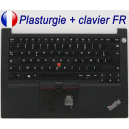 Plasturgie + Clavier FR pour Lenovo ThinkPad E14 Gen1 20RA 20RB - Original Fran&ccedil;ais Azerty