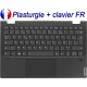Plasturgie + Clavier FR pour LENOVO Yoga C640-13IML - 5CB0W43792 - Original Français Azerty