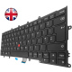 Clavier UK pour LENOVO - 01EN576 SN20L82560 MP-12M36GB-3872 CS13X-84GB - Original Anglais Qwerty