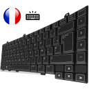 Clavier FR pour DELL Alienware M14X R1 / R2 - R&eacute;tro-&eacute;clair&eacute; - Original Fran&ccedil;ais Azerty