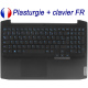 Plasturgie + Clavier FR pour LENOVO IdeaPad Gaming 3-15ARH05 / 3-15IMH05 - Original Français Azerty