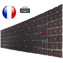 Clavier FR pour MSI Alpha 15 B5EEK / 17 B5EEK - Original Fran&ccedil;ais Azerty