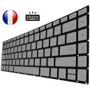 /!\Clavier HP Pavilion x360 14-dh0018nf 14-dh0035nf 14-dh0037nf Original Français Azerty