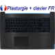 Plasturgie + Clavier FR pour LENOVO Ideapad L340-17IRH 81LL Gaming - Original Français Azerty