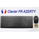Clavier LENOVO Sans Fil - 2.4 GHz - Français Azerty
