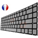 /!\Clavier FR pour HP Pavilion x360 14-ba102nf 14-ba103nf - Français Azerty
