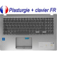 Plasturgie + Clavier FR pour ASUS - 90NB0T42-R38FR0 HQ31304893000 - Original Français Azerty