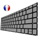 /!\Clavier Silver FR pour HP Pavilion x360 14-ce0036nf 14-ce0038nf 14-ce0039nf Français Azerty