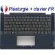 Plasturgie + Clavier FR pour LENOVO IdeaPad Flex 5-14 - Original Français Azerty