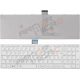 Clavier FR pour TOSHIBA Satellite C75-A-119 C75-A-136 - Blanc - Français Azerty