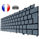 Clavier DELL XPS - 08HP05 PK133Q71A17 SG-B1600-2FA SN2122B - Original Français Azerty