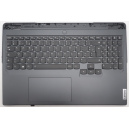 Plasturgie + Clavier FR pour LENOVO Legion 5 Pro 16ACH6H / 16ITH6H - Original Fran&ccedil;ais Azerty