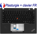 Plasturgie + Clavier FR pour Lenovo ThinkPad T14s Gen3 - Original Fran&ccedil;ais Azerty