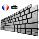 /!\Clavier DELL Latitude 3301 / 3410 - R&eacute;tro-&eacute;clair&eacute; - Original Fran&ccedil;ais Azerty
