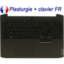 Plasturgie + Clavier FR pour LENOVO IdeaPad Gaming 3-15ARH05 / 3-15IMH05 - Original Fran&ccedil;ais Azerty