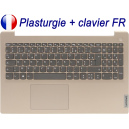 Plasturgie + Clavier FR pour LENOVO Ideapad 3-15 Gen6 - 5CB1B84540 5CB1B69045 - Fran&ccedil;ais Azerty