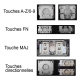 Touche pour Clavier LENOVO - SN21B40761 PR5SB-FR LCM19J36F0J686C