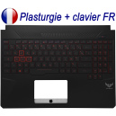 /!\Plasturgie + Clavier FR pour ASUS TUF FX505DV FX505DY FX505G Gaming - Fran&ccedil;ais Azerty