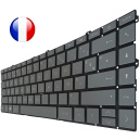 Clavier FR pour HP - N35869-051 N31251-051 NSK-HA8JNV 9Z.NKUNV.J0F 6037B0240405 - Original Fran&ccedil;ais Azerty